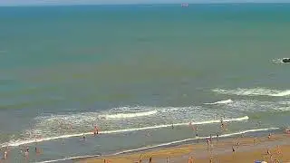 CCTV Shows Conditions as Meteotsunami Hits Argentinian Coast
