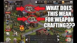 WEAPON CRAFTING CHANGES? FARMING FOR WEAPONS, 2 ARMORY PULLS! - WALKING DEAD ROAD TO SURVIVAL