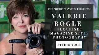 Photography Studio Tour: Contemporary, Glamour & Beauty Photography with Valerie Bogle