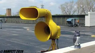 ACA Allertor 125 Tornado Siren Test, Alert and Attack, Milwaukee, WI 5/14/2025