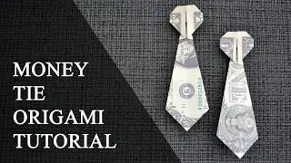 My MONEY TIE | Dollar Origami foe Men | Tutorial DIY by NProkuda