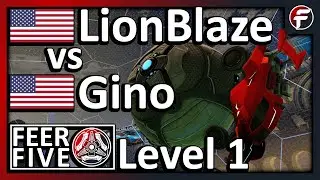 LionBlaze vs Gino | $500 Feer Five - Level 1 | Rocket League 1v1