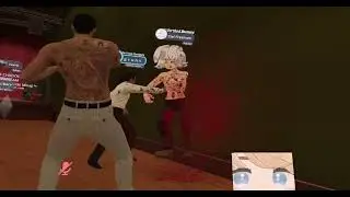 Kiryu Kazuma fighting with GoroMajima on vrchat 桐生一拳打飞麻吉马桑