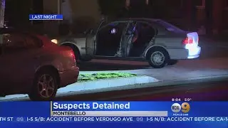 Gunman Shoots At Police During Traffic Stop In Montebello
