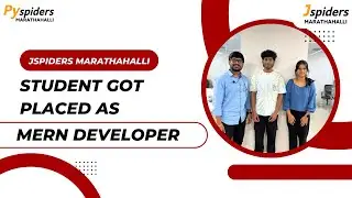 How Jspiders Marathahalli Helped This Student Get an IT Job!