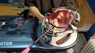 Badminton Stringing (ASMR, sleep, calm, relaxing)