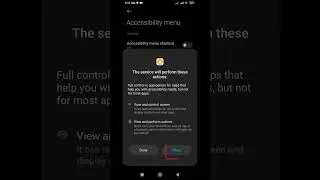 How to enable accessibility menu on Android phone