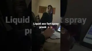 Liquid ass fart spray prank 💩💩