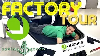 APTERA factory tour 2023!  INSIDER updates on solar, funding, and production timeline!!