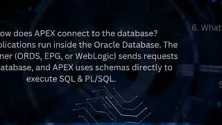 Oracle APEX &ndash;  Interview Questions & Answers