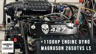 +1200HP Wegner built 427ci LS w/ Magnuson 2650TVS supercharger! | Engine Dyno