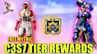 C3S7 TIER REWARDS | FREE MYTHIC OUTFIT | BGMI/PUBG MOBILE