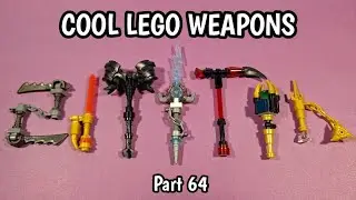 КРУТОЕ ОРУЖИЕ LEGO, которое вы можете построить для своих минифигурок — Ч. 64