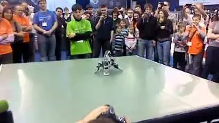 РОБОФЕСТ-2012. Танцующий робот. Часть I