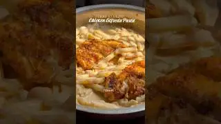 Easiest Alfredo pasta without cheese 🍝 #shorts
