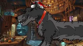 Carol The Evil Christmas Wolf (Speed Drawing/Backstory)