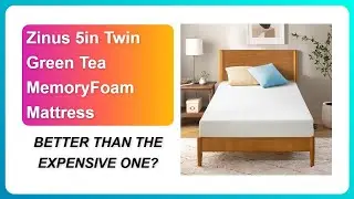 REVIEW (2026): Zinus 5in Twin Green Tea MemoryFoam Mattress | BETTER THAN THE EXPENSIVE ONE?