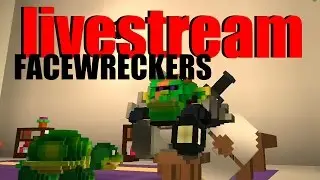 Armourtime LIVE - FACEWRECKERS IN CUBEWORLD - Alpha RPG Gameplay