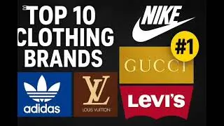 10 top clothing brands #wow facts #amazing# wow