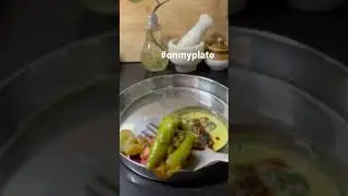 On My Plate Palak&Pakodi Kadhi, Salad With steamed Amla,Mirchi Achar, Rice&Roti | Shuchi&rsquo;s Kitchen