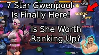 How Good Is Gwenpool In 2024? 7 Star Rank 2 Gameplay! | Marvel Contest Of Champions