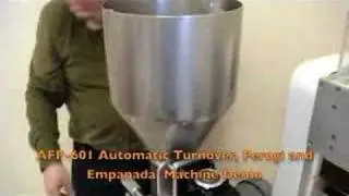 AFP-601 Automatic Turnover, Perogi and Empanada Machine Demo