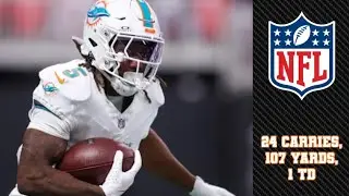 Dolphins RB Jaylen Wright Shines In RB1 Role 🌟 | 2025 NFL Week 14 FULL Highlights vs. Jets