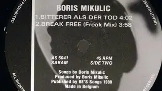 BORIS MIKULIC - Bitterer Als Der Tod
