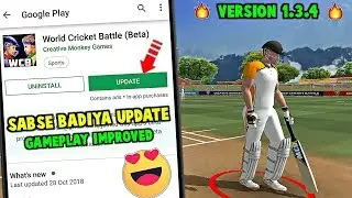 WCB New Update | 1.3.4 Version | Improved Gameplay | Full Review Video