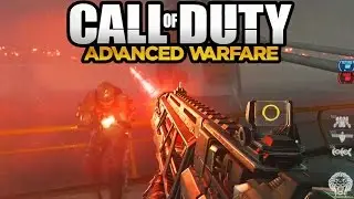 COD Advanced Warfare: MULTIPLAYER Gameplay - Laser Weapon EM1 on Ascend (Call of Duty AW)