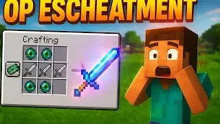 Minecraft but I Made My Own Custom Enchantments...
