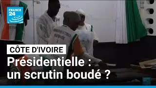 Pr&eacute;sidentielle en C&ocirc;te d'Ivoire : un scrutin boud&eacute; par une partie de la population &bull; FRANCE 24