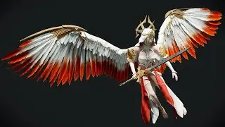 Female Angel Knight Preview