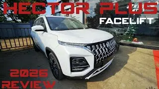 New 2026 MG Hector Plus Facelift Savvy Pro Review, New Changes which make it more affordable! 🤩🚗 