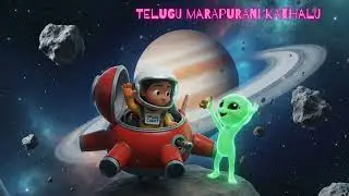 ముగ్గురు చిన్నారుల స్పేస్ అడ్వెంచర్  #telugustories #animation #teluguanimation #spaceexploration
