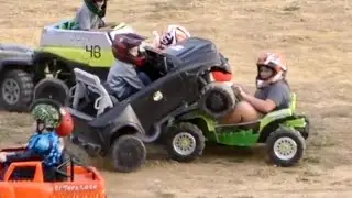 Heat 2 Power Wheels Demolition Derby Paw Paw West Virginia Thomas Motorsport Monster Mash 2025 WV