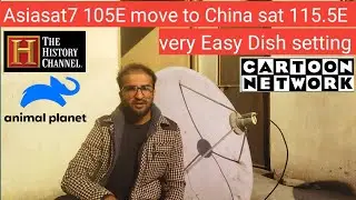 China Sat 115E setting on 4 Feet Dish