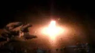 Burning Tennis Ball
