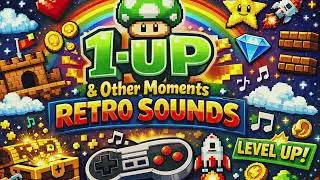 1-UP and Other Moments Retro Sounds [Mario-Style Sounds]
