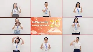 🎉 20 Years Strong | HFSECURITY Team Anniversary Wishes & Celebration Invitation 🎉