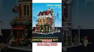 LEGO ICONS TUDOR CORNER 10350 LEAKED IMAGES #shorts