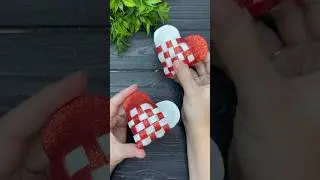 WoW! Beautiful Craft Ideas! Glitter Hearts Valentine's Day Craft