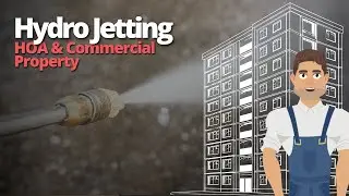 How to Hydro Jet HOA & Commercial Buildings | Los Angeles Plumbing