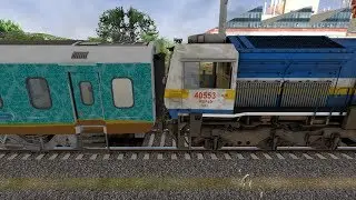 MSTS INDIAN RAILWAYS HIGH SPEED LHB TRAIN OF WESTERN RAILWAYS OPEN RAILS