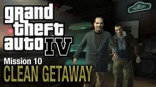 GTA 4 - Mission #10 - Clean Getaway (4K)