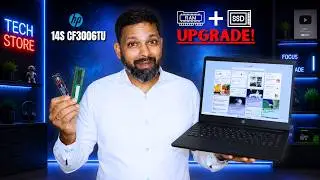 HP 14s CF3006TU : CF DR series 2020 disassemble upgrade ram m.2 ssd hdd ram battery easy diy