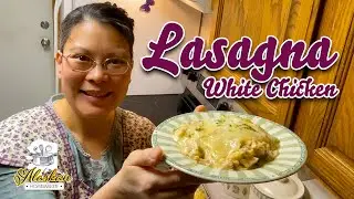 Freezer Meals | White Chicken Lasagna