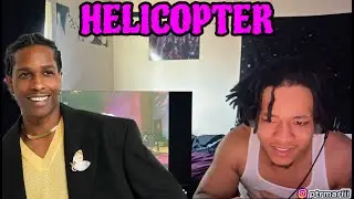 IM READY FOR THE ALBUM!! A$AP ROCKY - HELICOPTER (Official Video) REACTION!
