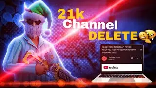 🥹 My 21k Subscribers channel deleted 😭 3 copyright strike in 1 day😢 #ineedjustice​ #needsupport​cop