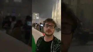 SIAMO CAMPIONI D&rsquo;EUROPA | Festa in Piazza Duomo a Milano #ForzaAzzurri